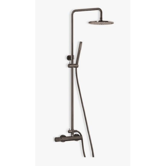 Στήλη ντουζ Eurorama Eletta Tecno 167065–410 Black Brushed Στήλη ντουζ Eurorama Eletta Tecno 167065–410 Black Brushed